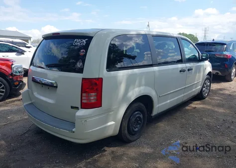 2008 Chrysler Town & Country Lx from USA, damaged, VIN 2A8HR44H88R618273